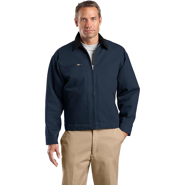 Amazon.com: CornerStone Unisex Tall Duck Cloth Work Jacket | Zip